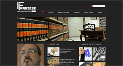 Desktop Screenshot of franzeseadvocacia.com.br